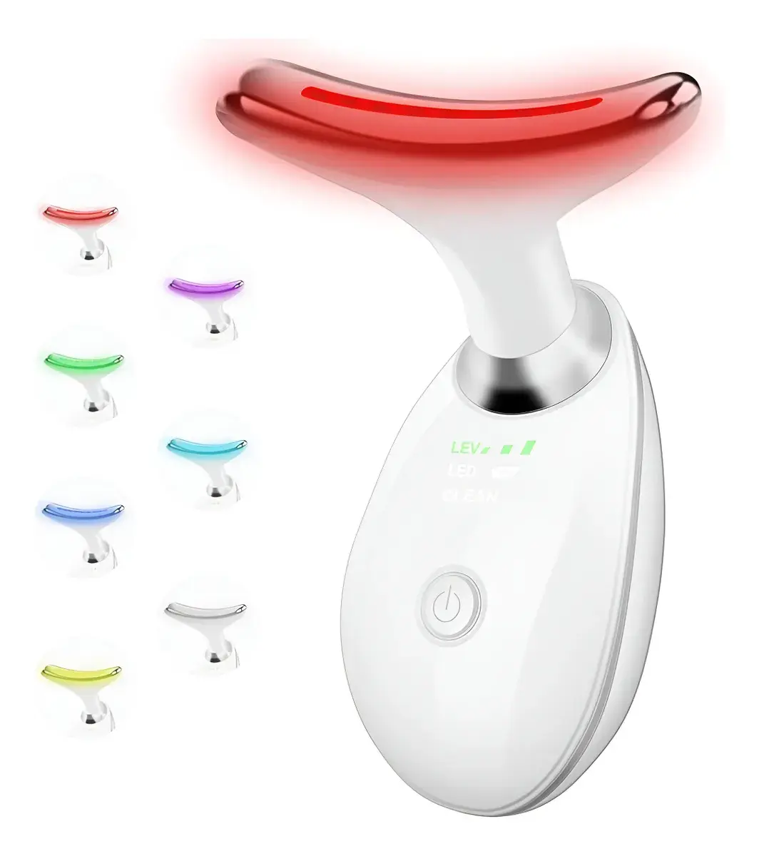 Masajeador Delfin Fototerapia Antiarruga Cuello Facial