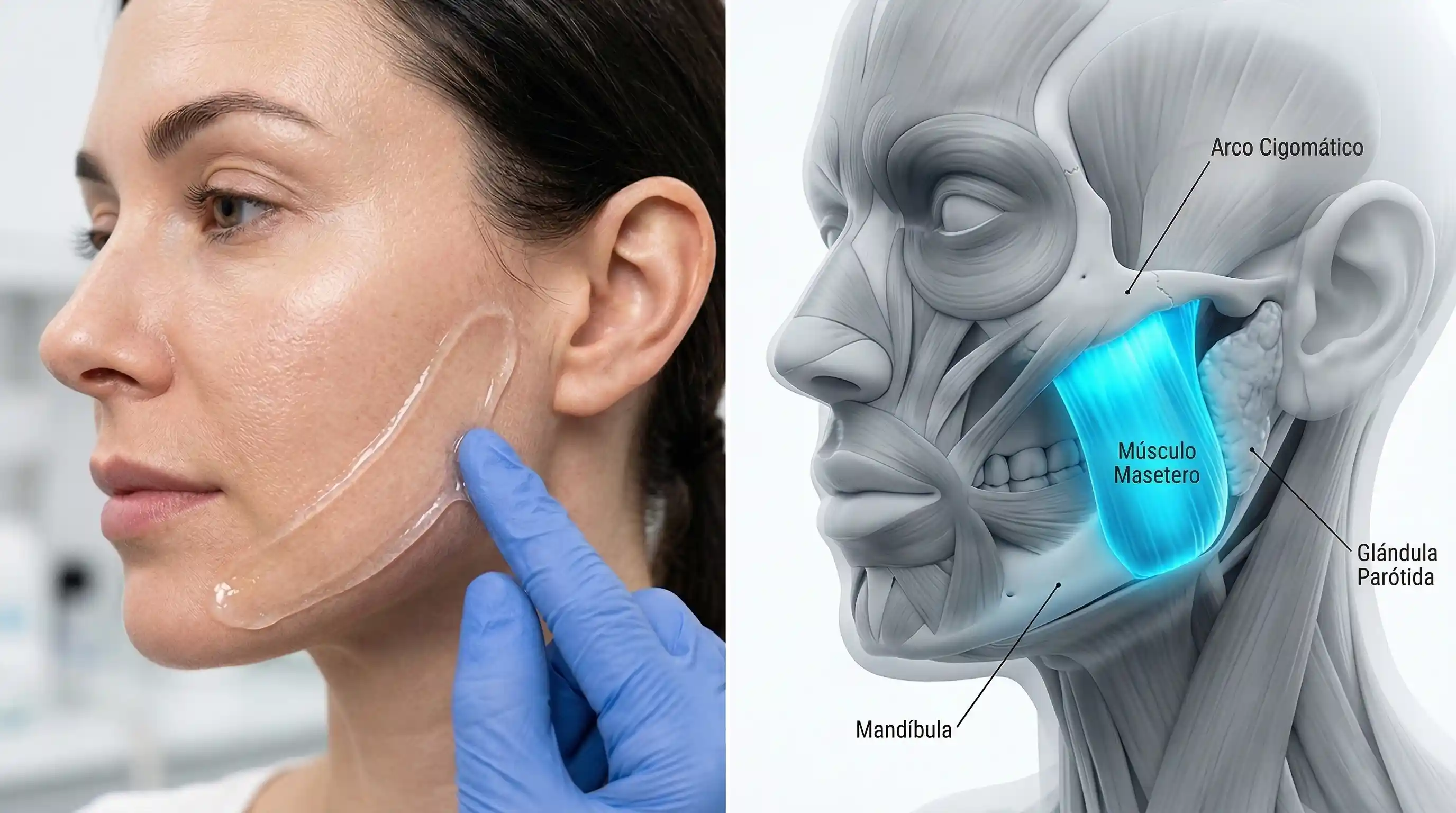 Imagen ilustrativa sobre mentonera reductora vs ejercitador facial: ¿qué comprar para la papada?
