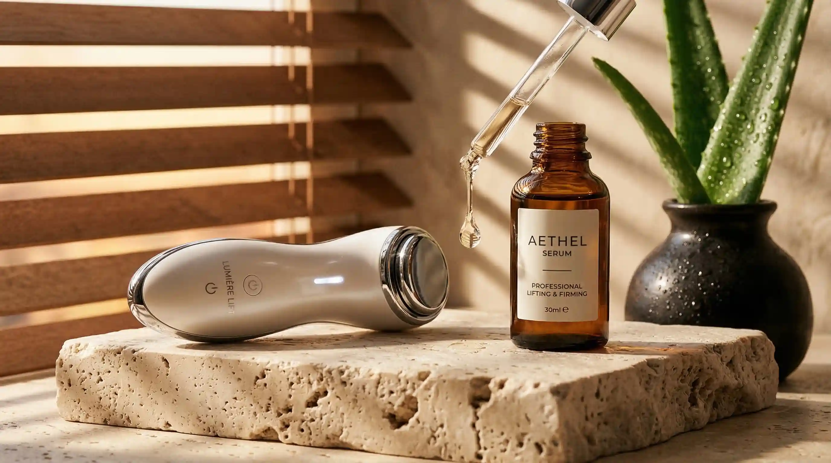 Dispositivo HIFU 7D y serum profesional de lujo