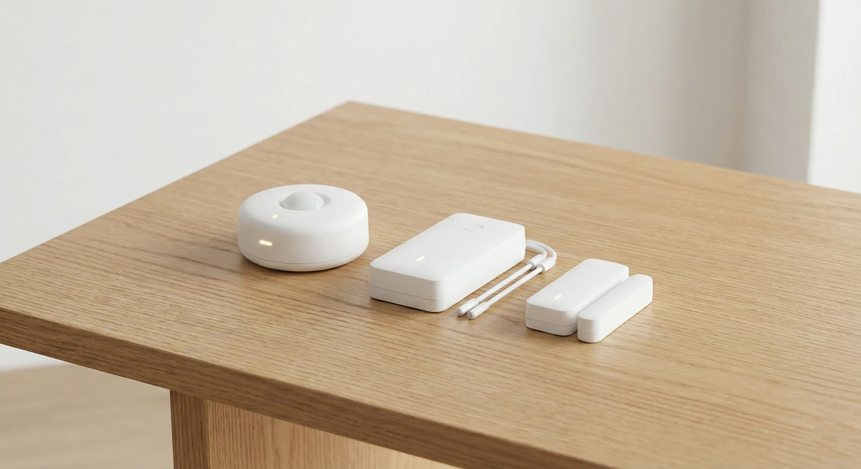 Kit de sensores de domótica compatibles con Matter para la seguridad y automatización de apartamentos turísticos