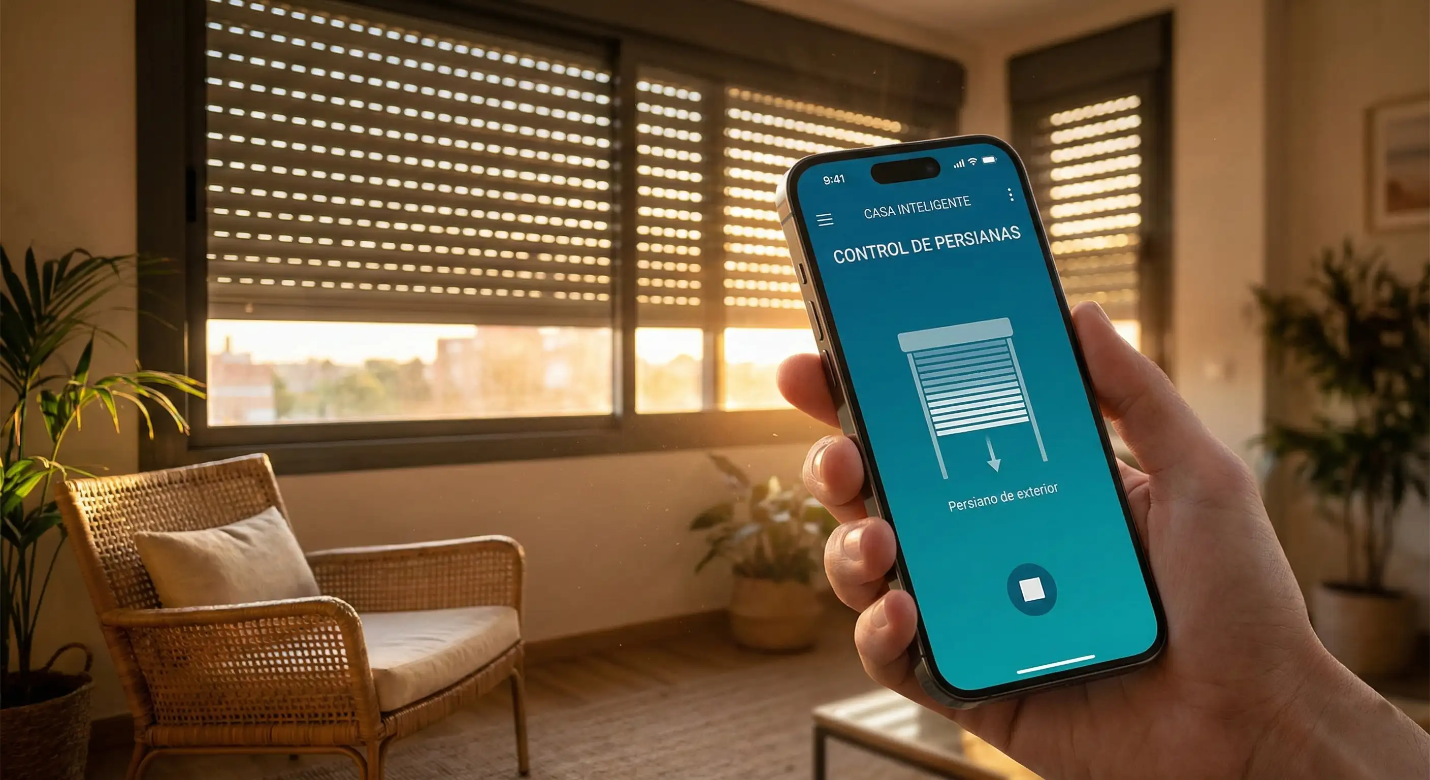 Mejor kit de domótica para persianas con control por el móvil