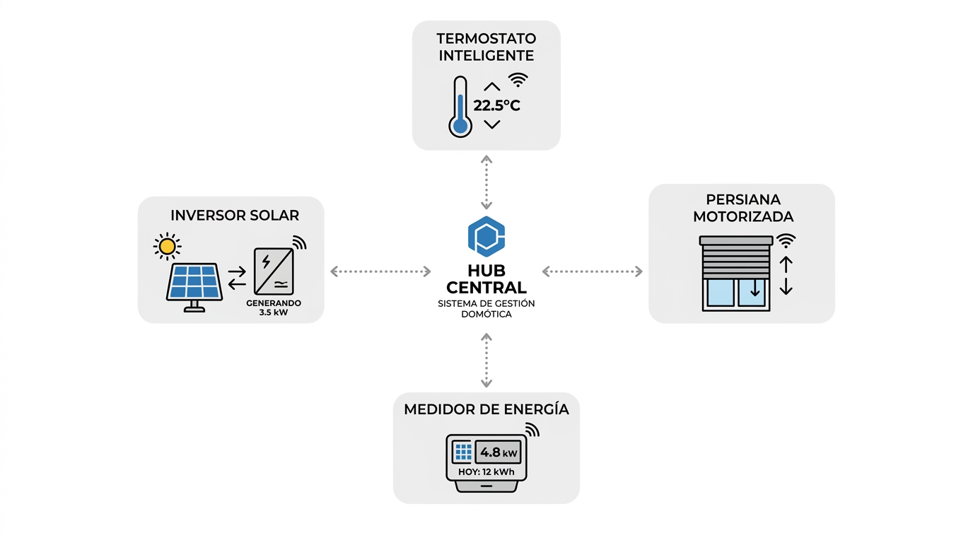 Ecosistema, Hubs y Control Central