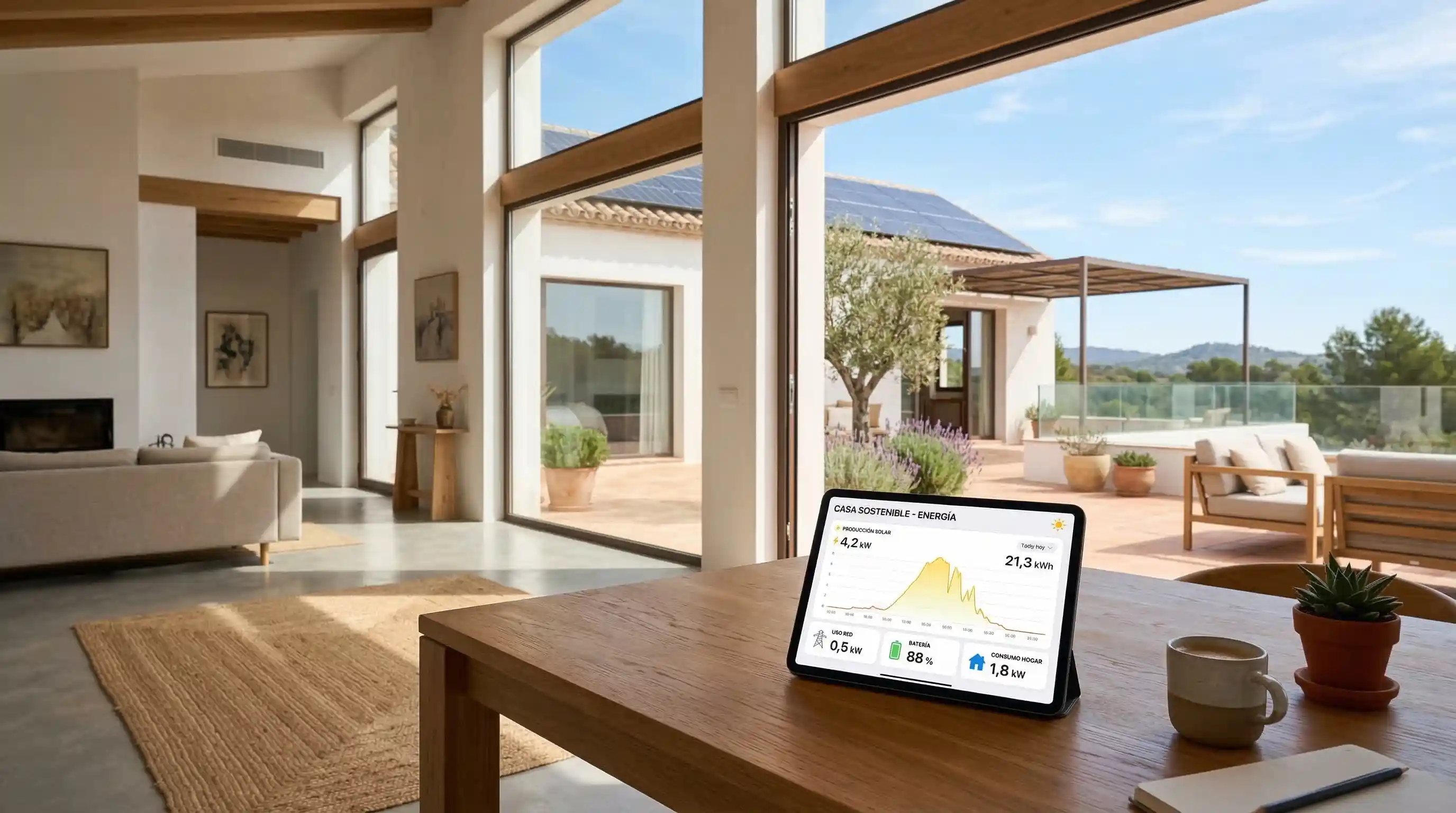 Gestión Energética y Ahorro con Placas Solares